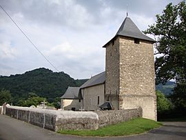 The church of Saint-Barthélemy, in Féas