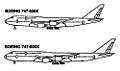 FAA comparison of Boeing 747-500X and 747-600X