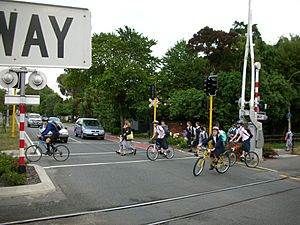 Fendalton Road crossing
