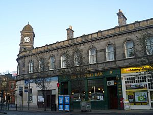 Former Leith Central Station and the Central Bar