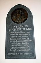 Francis Chichester memorial Shirwell