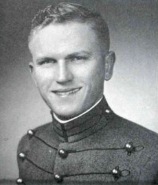 Frank Borman as a West Point cadet