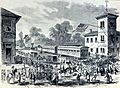Frederick MD B&O Station Lincoln Visit Oct 4 1862