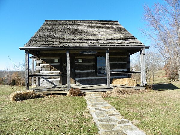 Frohna, Missouri, Saxon Lutheran Memorial cabin 2