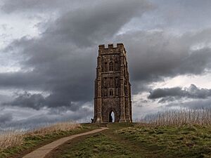 Glastonbury Tor, View From Main Path
