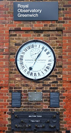 Greenwichské hodiny