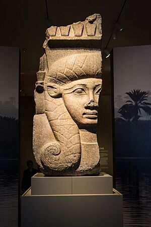 Hathor capital - Pharaoh exhibit - Cleveland Museum of Art (27360310044)