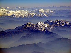 Himalaya sud avion