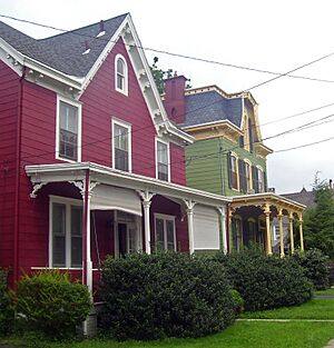 Houses on Balding Avenue, Poughkeepsie, NY