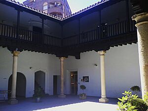 Interior de la Posada del Rosario de Albacete