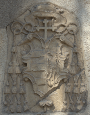 Juan Pardo de Tavera (RPS 11-04-2015) escudo en el Palacio Arzobispal de Alcalá de Henares