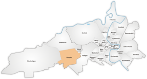Karte Berner Quartiere Bümpliz