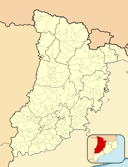 Tàrrega is located in Province of Lleida