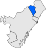 Localització de Santa Coloma de Gramenet respecte del Barcelonès.svg