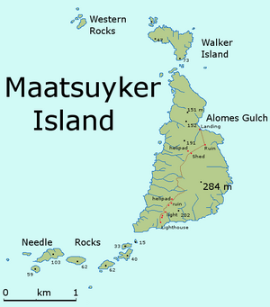 Maatsuyker Island Map