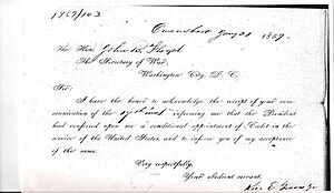 MajGravesd7A-ltr accepting WP appointment 1859