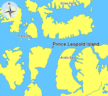 Map indicating Prince Leopold Island, Nunavut, Canada.png