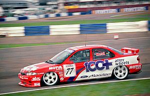 Matt Neal - Ford Mondeo Ghia at the British GP support race (49883041832)