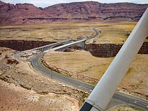 Navajo Bridge Aerial