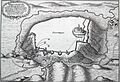 Obermarsberg (Stattbergen) nach Merian 1646