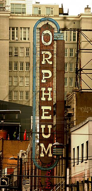 Orpheum sign