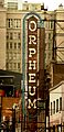 Orpheum sign