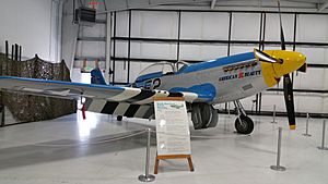 P-51D right side at Olympic Flight Museum
