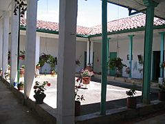 Patio típico estilo andaluz