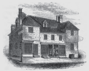 Penns Slate Roof House Philadelphia Lossing