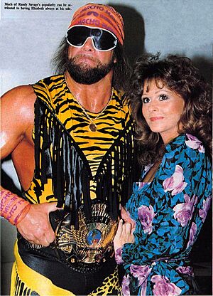 Randy Savage and Miss Elizabeth, circa 1988