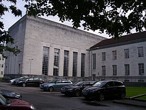 Rear of the Temple of Reace, Cardiff