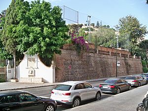 Reding Fountain and Retaining Wall of the Old Hacienda Giró