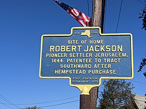 Robert Jackson homestead Historical Marker 20211019 161439898