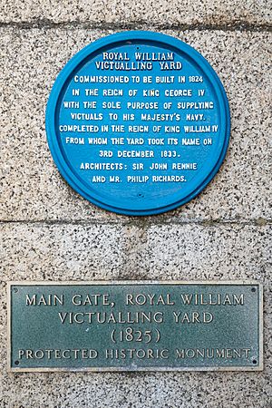 Royal William Victualling Yard Plaques, Plymouth