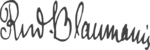 Rudolfs Blaumanis signature.svg