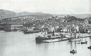 SS Thalia vor 1907 mit Segeln (cropped)