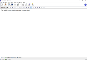 Seamonkey Composer 2.53.17.1 screenshot