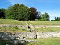 Senlis (60), arènes, gradins nord, vomitoire secondaire nord