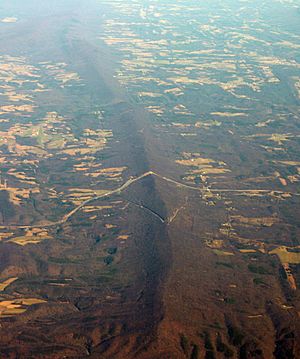 Sideling Hill airphoto