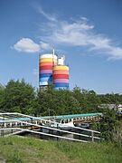 Silo’s van de kalkzandsteenfabriek - Hillegom