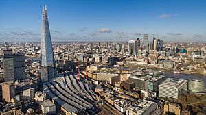 Skyline of Central London