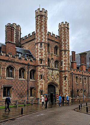 St Johns main gate