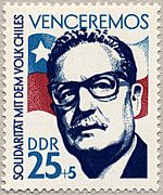 Stamp Salvador Allende