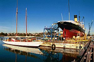 Sydney Heritage Fleet Heritage dock Rozelle