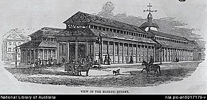 Sydney Market 1857