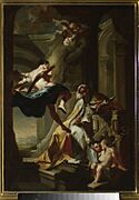 Szymon Czechowicz - Miracle of Saint Ulrich - MP 2442 - National Museum in Warsaw