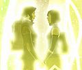 The Legend of Korra S04E12 - Asami and Korra holding hands