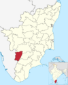 Theni in Tamil Nadu (India).svg