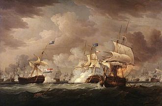 Thomas Whitcombe (c.1752-1824) - The Battle of Camperdown - N01659 - National Gallery