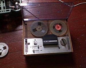 Reel-to-reel tape recorders Facts for Kids